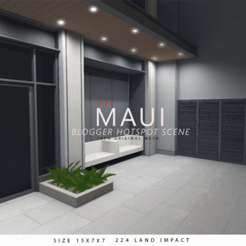 Second Life Marketplace - MAUI - Blogger Hotspot Scene